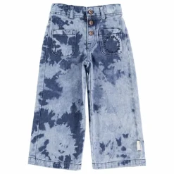 Piupiuchick Jean Flare Tie & Die | Bleu Clearance