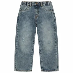 Online Main Story Jean Loose Coton Bio | Bleu