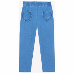 Best Bonton Jean Poches Cœur Buck | Bleu