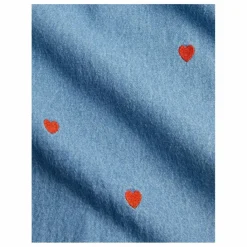 Mini Rodini Jean Straight Mini Cœurs Coton Bio | Denim New