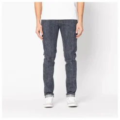 Homme Naked & Famous Pantalons, Jeans|Jean Super Guy Max Brush Selvedge |