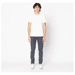 Homme Naked & Famous Pantalons, Jeans|Jean Super Guy Max Brush Selvedge |