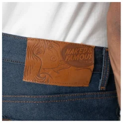 Homme Naked & Famous Pantalons, Jeans|Jean Super Guy Natural Selvedge |