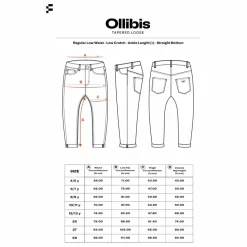 Outlet Finger in the nose Jean Tapered Ollibis | Bleu marine