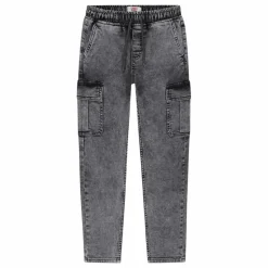 Hot Tumble N'Dry Jeans Cargo Jaro | Denim gris