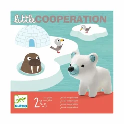 Djeco Jeu coopératif Little cooperation Multicolore Outlet