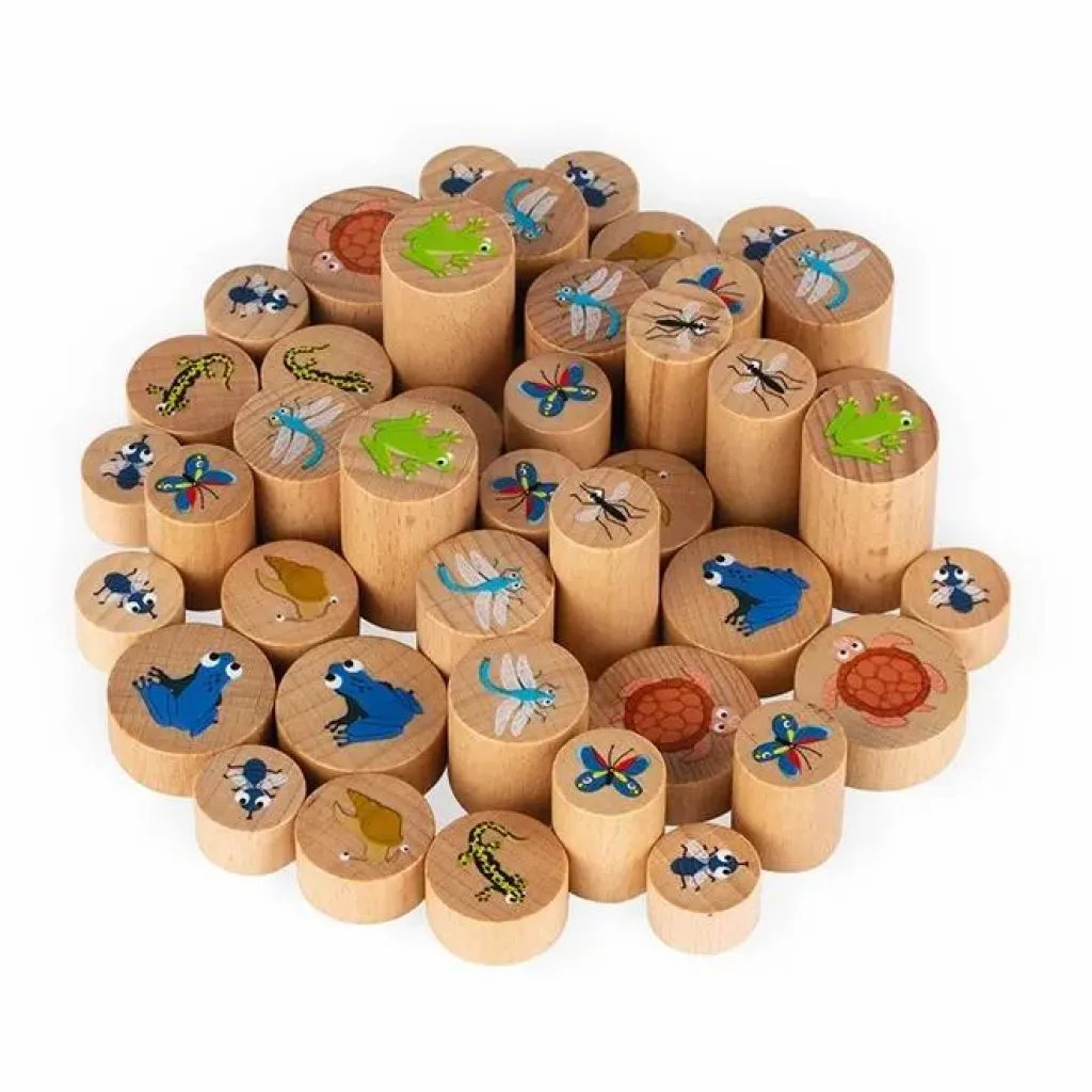 Janod Jeux De Société|Jeux Éducatifs|Jeu d'adresse Waterlily Challenge