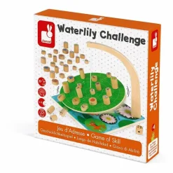Janod Jeux De Société|Jeux Éducatifs|Jeu d'adresse Waterlily Challenge