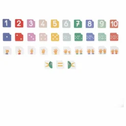 Janod Jeux Éducatifs|Jeu de composition et comparaison des nombres