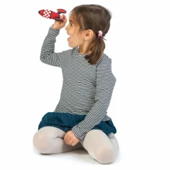 Tender Leaf Toys Jeu de Construction Fusées en bois - Set de 3