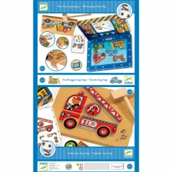 Online Djeco Jeu de dextérité Tap tap véhicules Multicolore