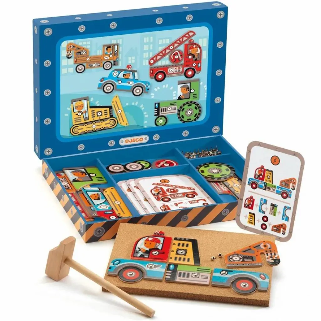 Online Djeco Jeu de dextérité Tap tap véhicules Multicolore