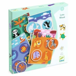 Djeco Jeu de Loto Wood