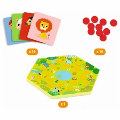 Djeco Jeu de mémorisation Meuh