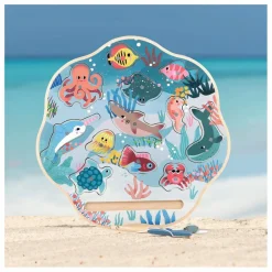 Vilac Jeu de pêche à la ligne magnétique Les Océans