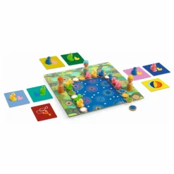 Djeco Jeu de pêche aux canards Ducky Ducky Multicolore Hot