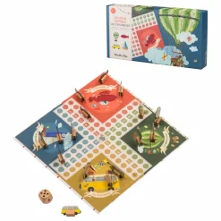 Hot Moulin Roty Jeu de petits chevaux Multicolore