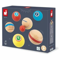 New Janod Jeu de Pétanque Multicolore
