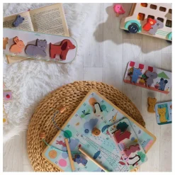 Vilac Jeux De Société|Jeux Éducatifs|Jeu de société 4 en 1