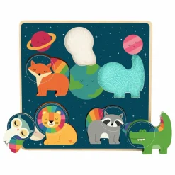 Vilac Jeu d'encastrement tactile Espace