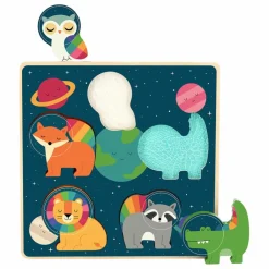 Vilac Jeu d'encastrement tactile Espace