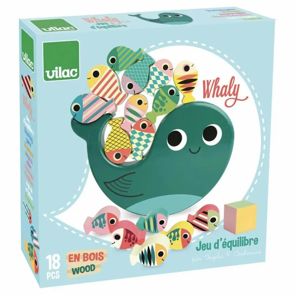 Vilac Jouets D'Éveil|Jeu d'équilibre Whaly |