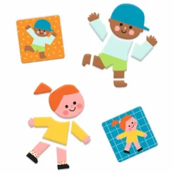 Best Djeco Jeu éducatif Bodyco Multicolore