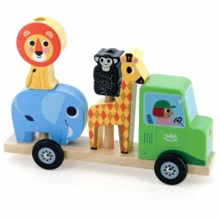 Vilac Jeu Empil'animo de la savane Multicolore Best