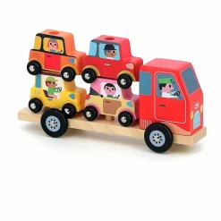 New Vilac Jeu Empil'auto City Multicolore