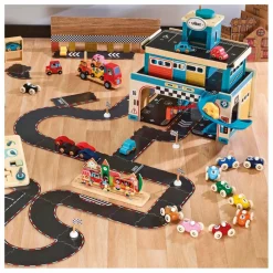 New Vilac Jeu Empil'auto City Multicolore