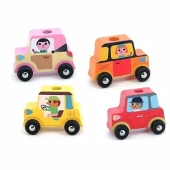 New Vilac Jeu Empil'auto City Multicolore