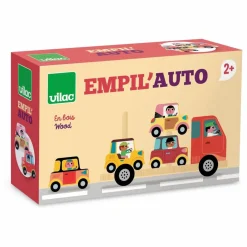 New Vilac Jeu Empil'auto City Multicolore