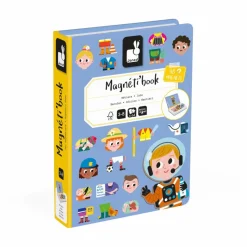 Janod Jeu Magneti'Book - Métiers Multicolore Sale