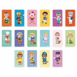 Janod Jeu Magneti'Book - Métiers Multicolore Sale