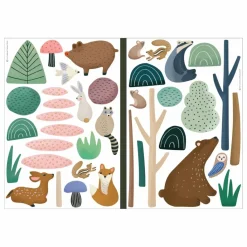 Ma Cabane à rêves Jeu magnétique Animaux Forêt Multicolore Best