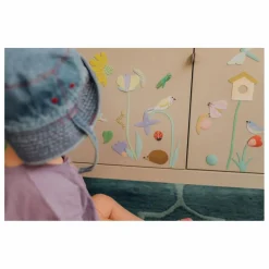 Ma Cabane à rêves Jeu magnétique Le Jardin Multicolore Discount