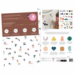 Online Ma Cabane à rêves Jeu magnétique Le Laboratoire des Formes Multicolore