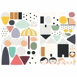 Ma Cabane à rêves Jeux Éducatifs|Jeu magnétique Le Monde des Minis Pois