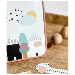 Ma Cabane à rêves Jeux Éducatifs|Jeu magnétique Le Monde des Minis Pois