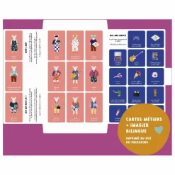 Clearance Ma Cabane à rêves Jeu magnétique Les Métiers Créatifs Multicolore