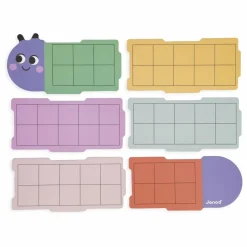 Discount Janod Jeu pédagogique - La chenille de l'écriture Multicolore