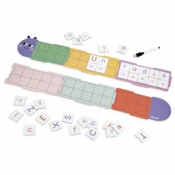 Discount Janod Jeu pédagogique - La chenille de l'écriture Multicolore
