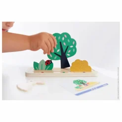 New Janod Jeu se repérer dans l'espace - Le Jardin Multicolore