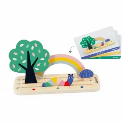 New Janod Jeu se repérer dans l'espace - Le Jardin Multicolore