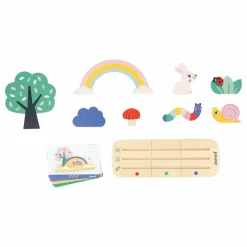 New Janod Jeu se repérer dans l'espace - Le Jardin Multicolore