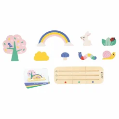 New Janod Jeu se repérer dans l'espace - Le Jardin Multicolore