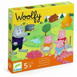 Hot Djeco Jeu Woolfy Multicolore