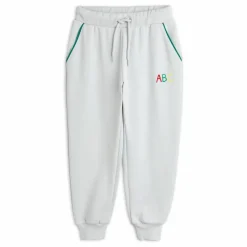 Best Mini Rodini Jogger ABC Coton Bio | Gris chiné