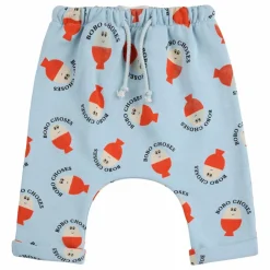 Bobo Choses Jogger Bobo Coton Bio | Bleu ciel Clearance