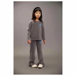 Mini Rodini Jogger Clover Coton Bio | Gris Outlet